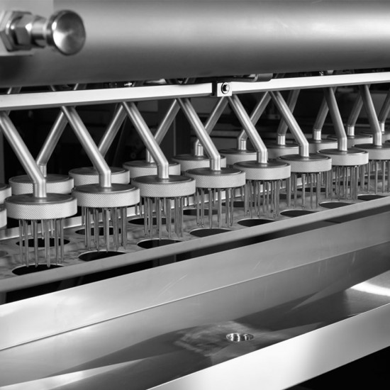 Alimec Line For Vertical Filling of Products On Conveyor Belt